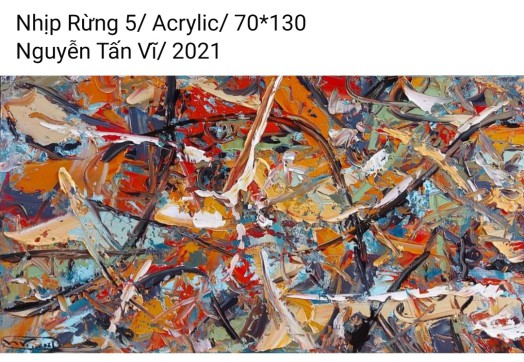 HOẠ SĨ NGUYỄN TẤN VĨ - TRANH BÁN GÂY QUỸ HỌC BỔNG