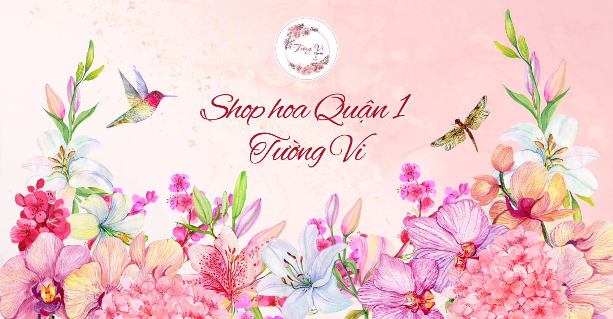 Shop hoa quận 1 Tường Vi