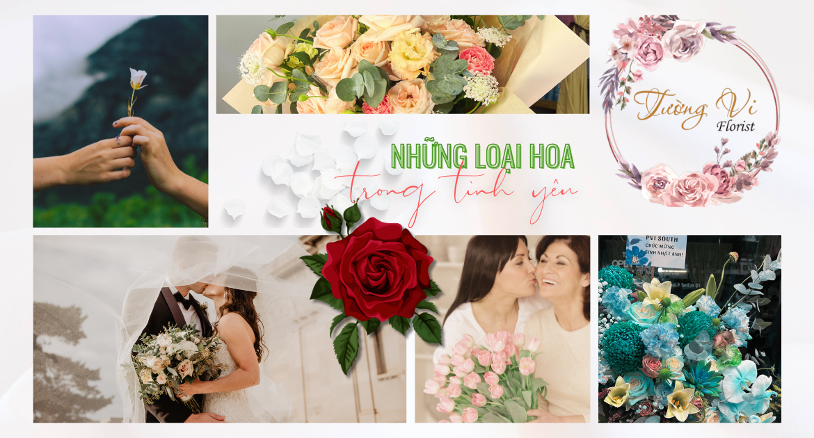 Những loại hoa trong tình yêu